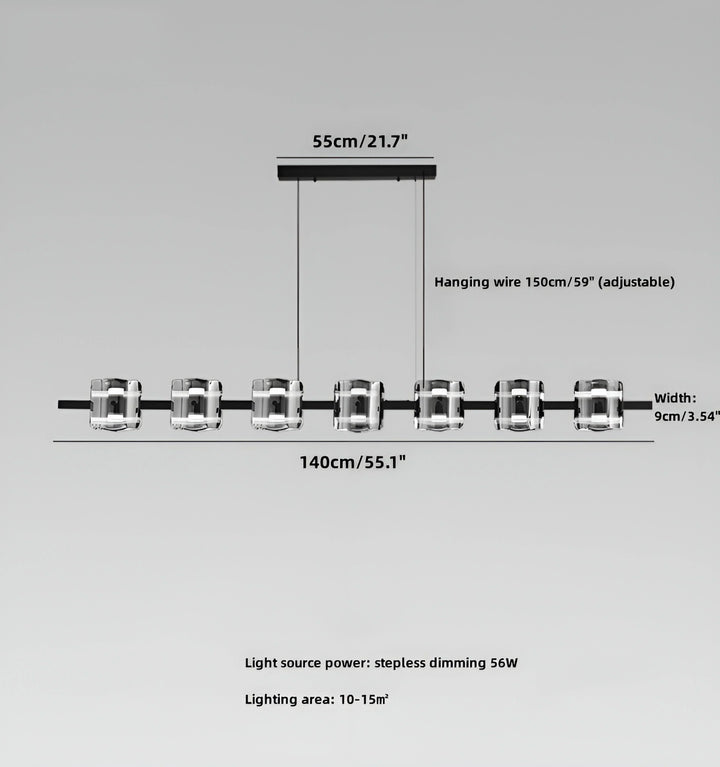 Corlota Chandelier - L7 Heads