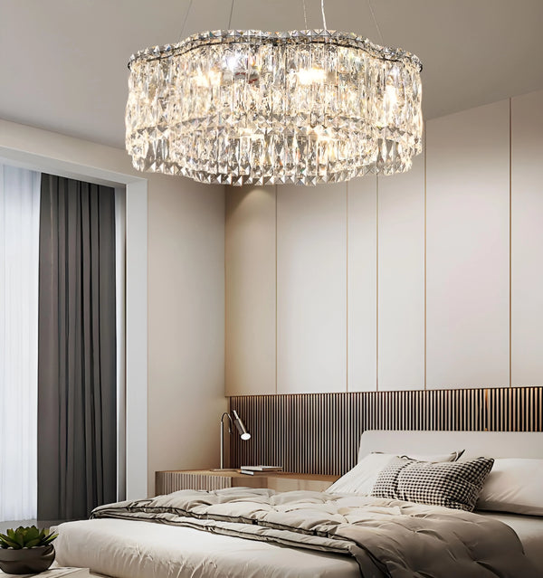 AVERY K9 CRYSTAL CHANDELIER