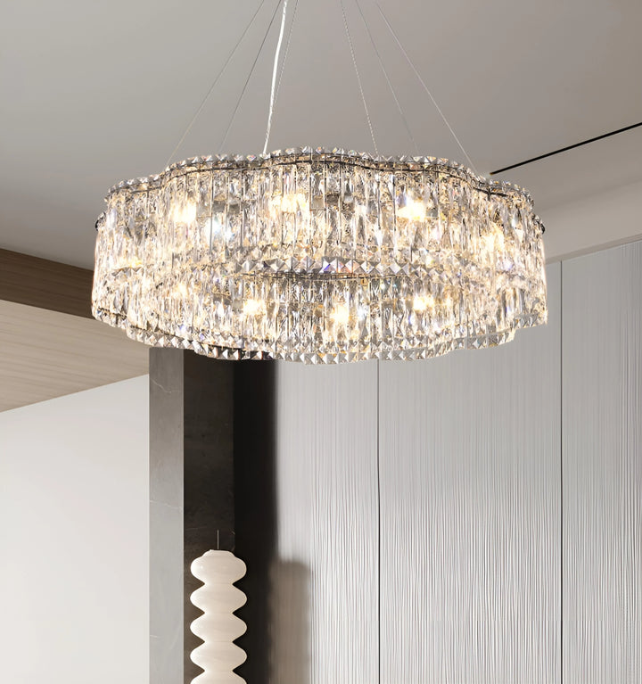 AVERY K9 CRYSTAL CHANDELIER