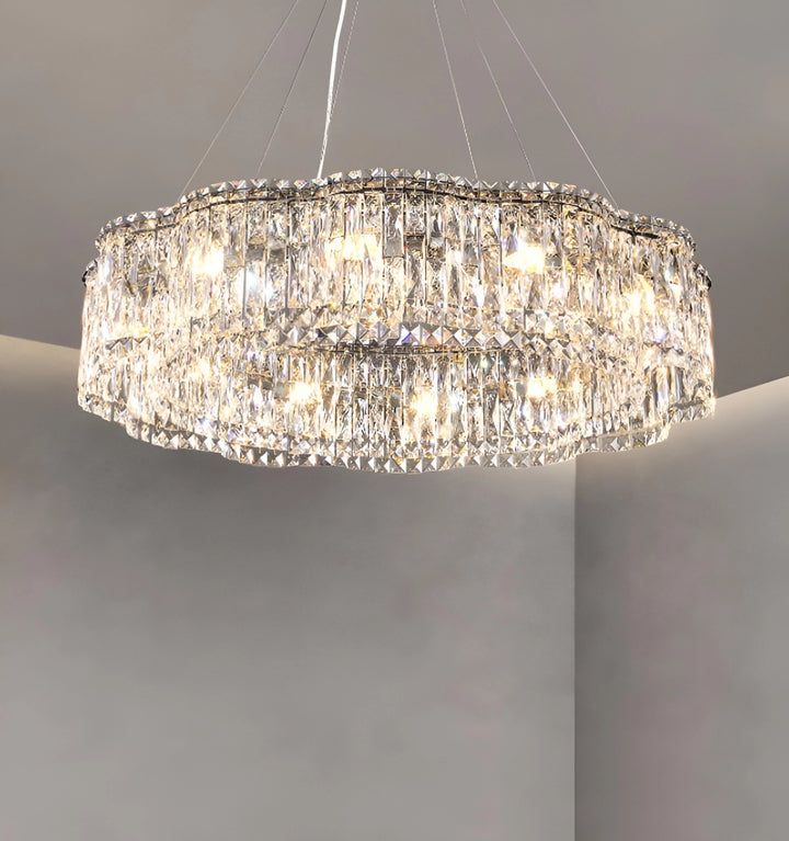 AVERY K9 CRYSTAL CHANDELIER