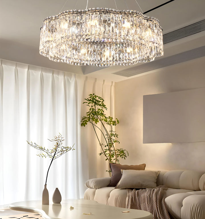 AVERY K9 CRYSTAL CHANDELIER