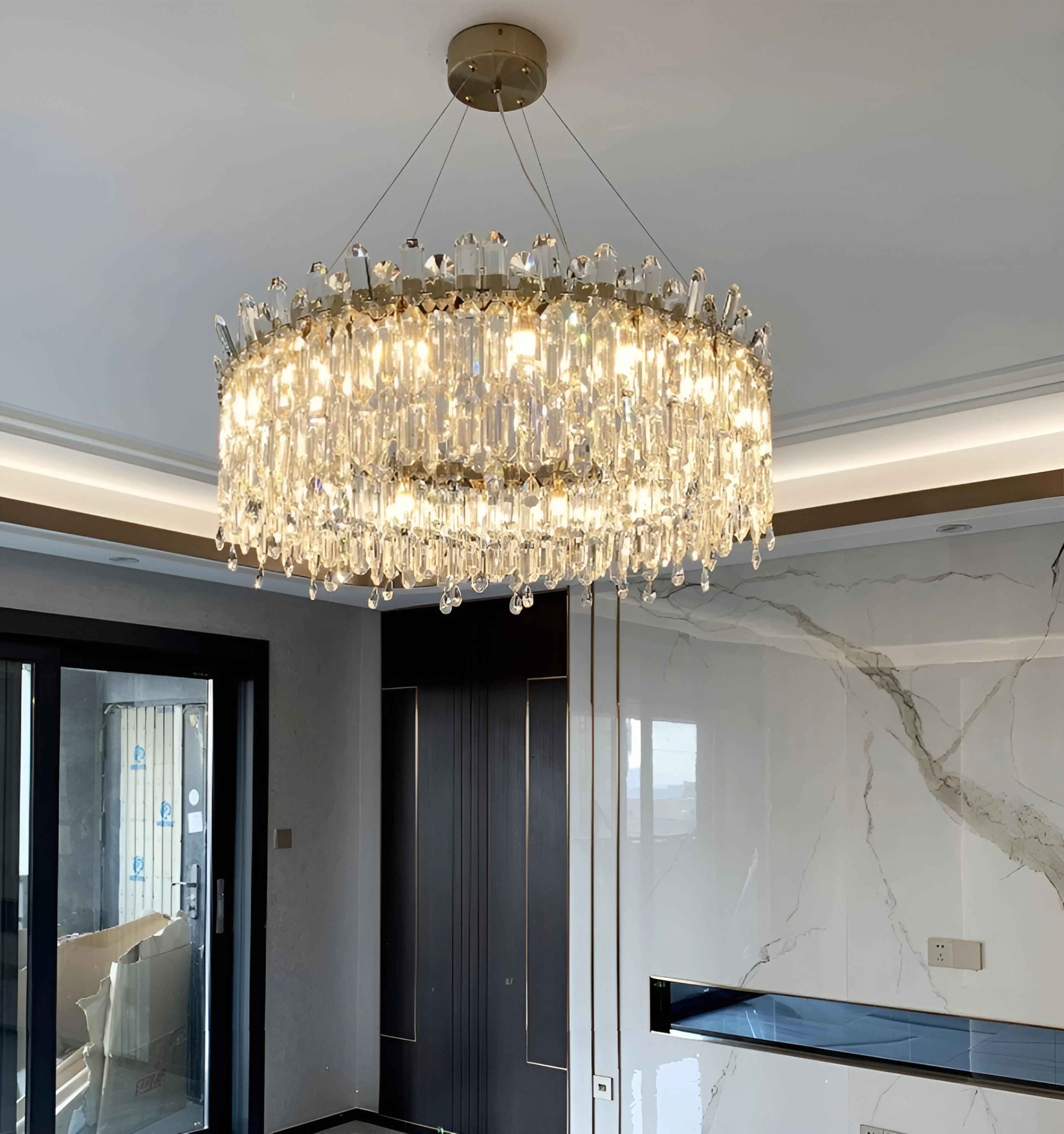 SERENA K9 CRYSTAL CHANDELIER