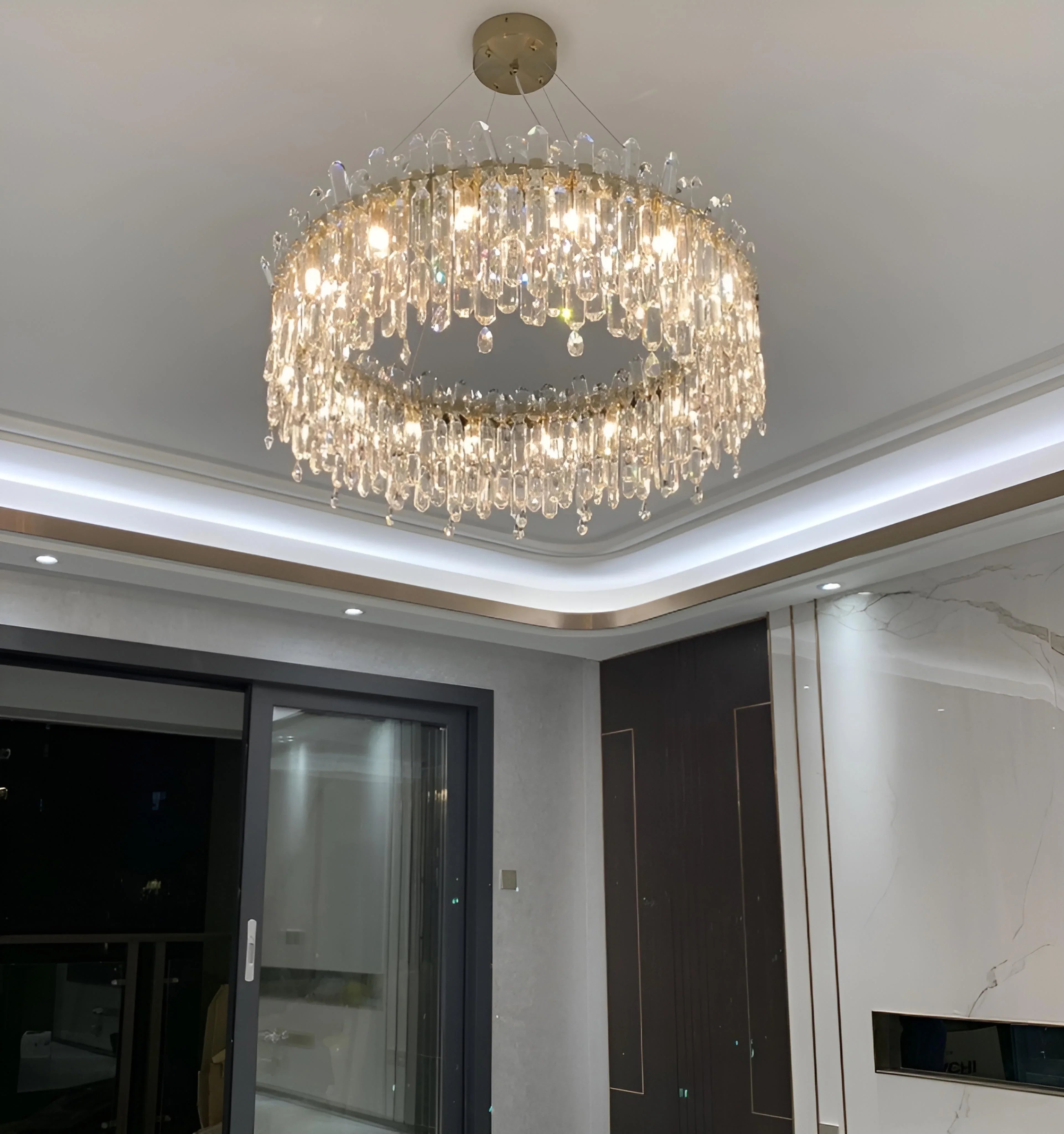 SERENA K9 CRYSTAL CHANDELIER