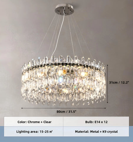Chrome Clear - R80cm