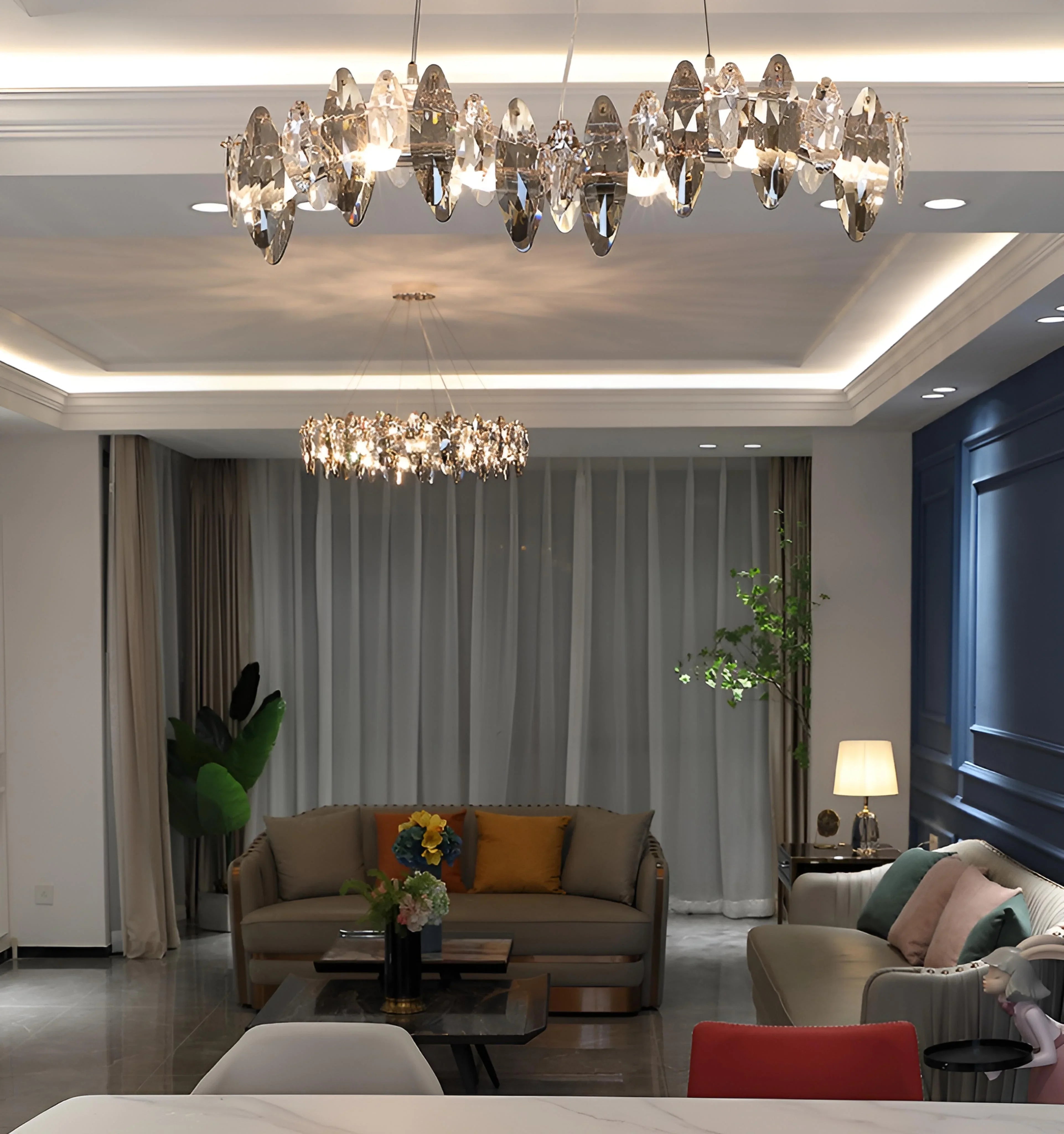 JONAS CRYSTAL CHANDELIER