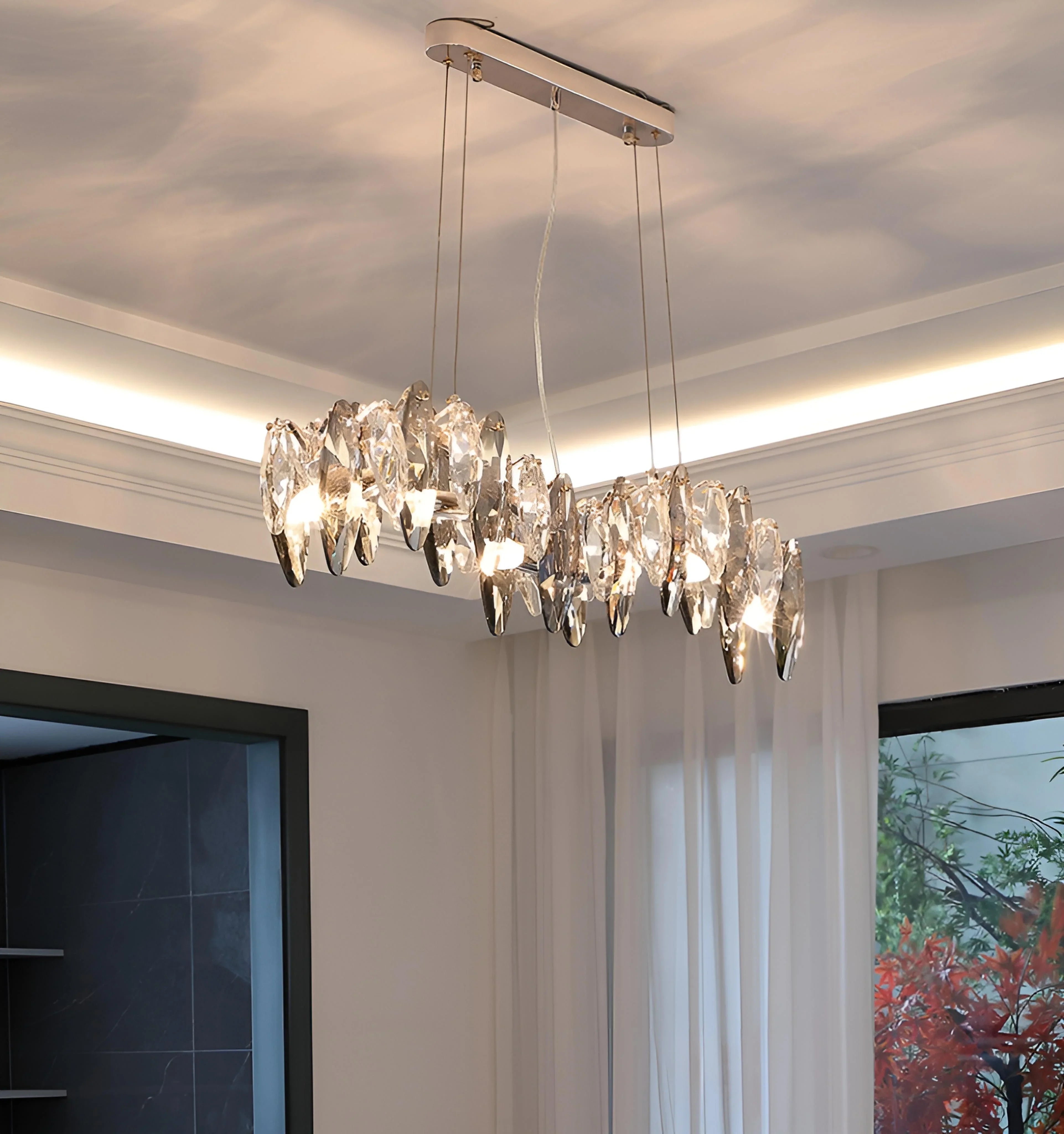 JONAS CRYSTAL CHANDELIER