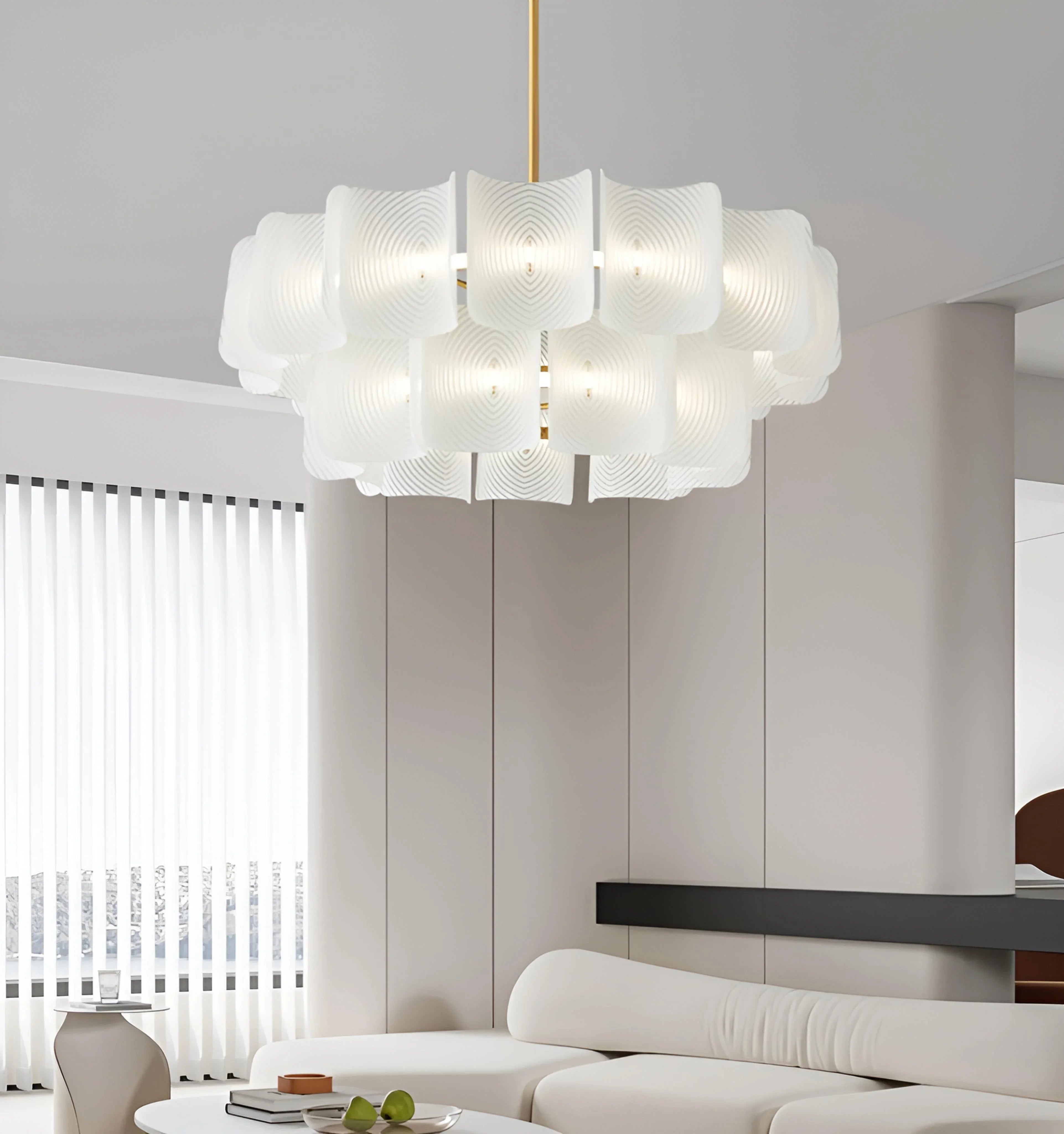 Carlos Ripple Chandelier