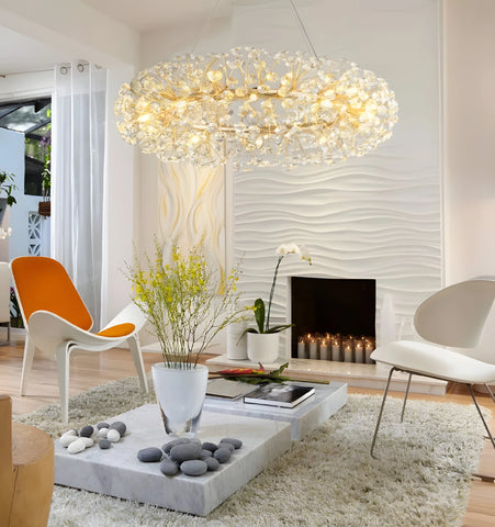 Crystal Dandelion Chandelier