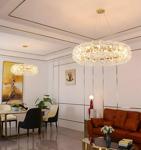 Crystal Dandelion Chandelier