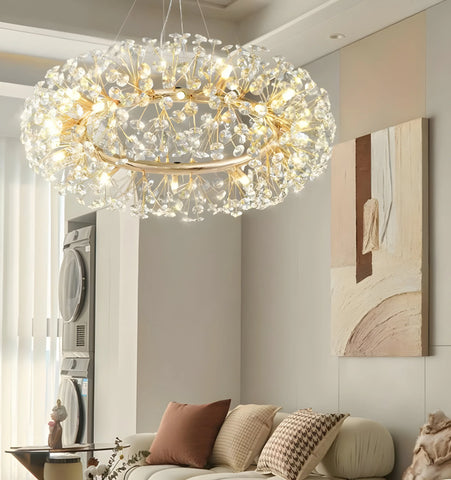 Crystal Dandelion Chandelier