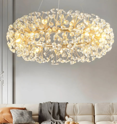 Crystal Dandelion Chandelier