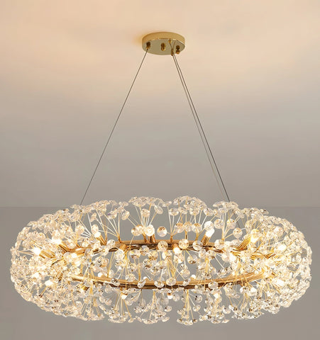 Crystal Dandelion Chandelier