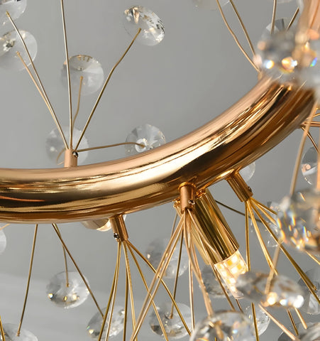 Crystal Dandelion Chandelier