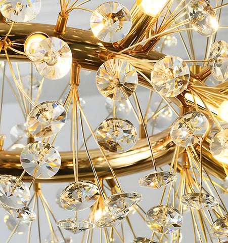 Crystal Dandelion Chandelier