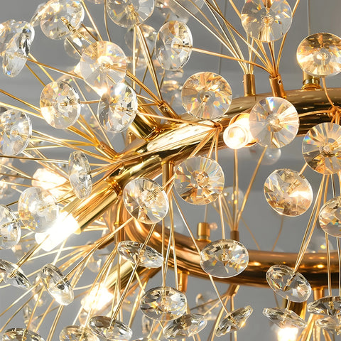 Crystal Dandelion Chandelier