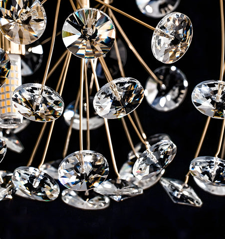 Crystal Dandelion Chandelier