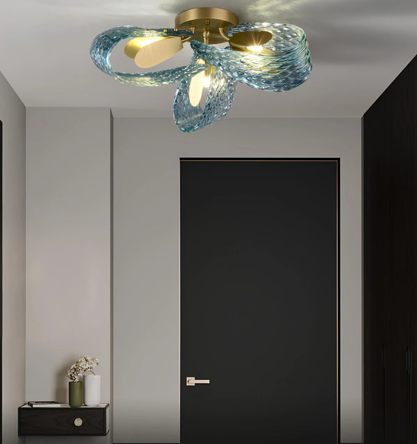 FLUTTERING BUTTERFLY CEILING LIGHT