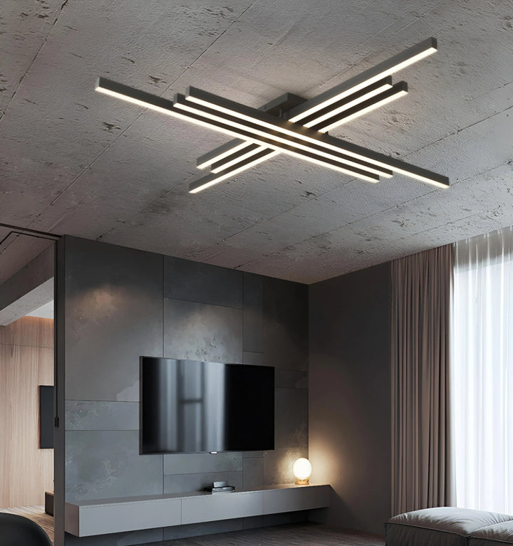 CROSS SHAPE LED CEILING LIGHT