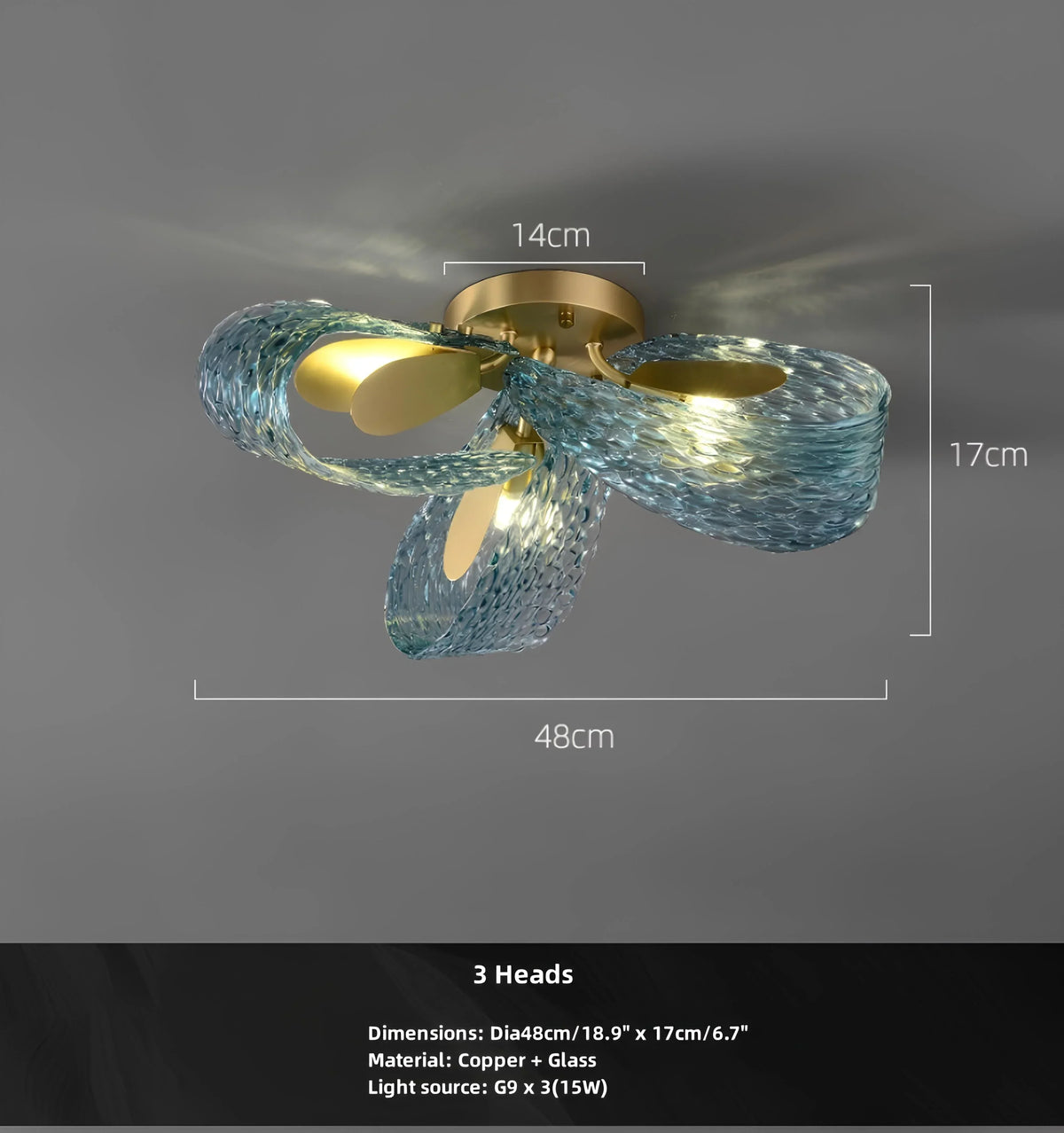 Fluttering Butterfly Ceiling Light