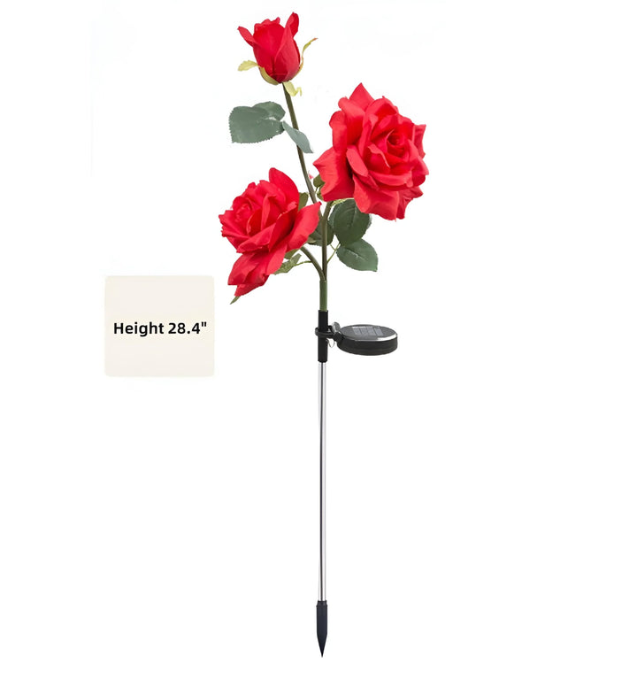 Rose Solar Garden Lights - Size