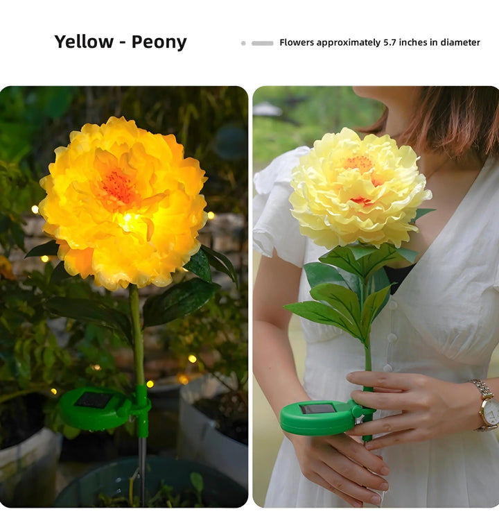 Peony Solar Garden Lights - SE-Yellow