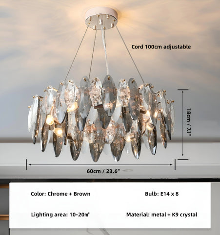 Jonas Crystal Chandelier