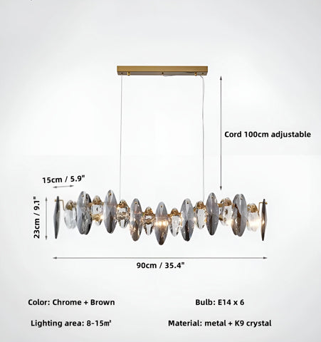 Jonas Crystal Chandelier