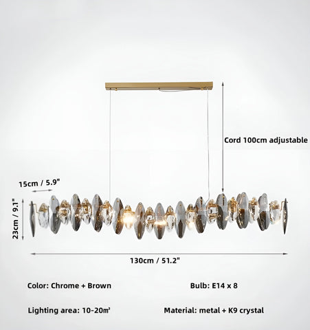 Jonas Crystal Chandelier