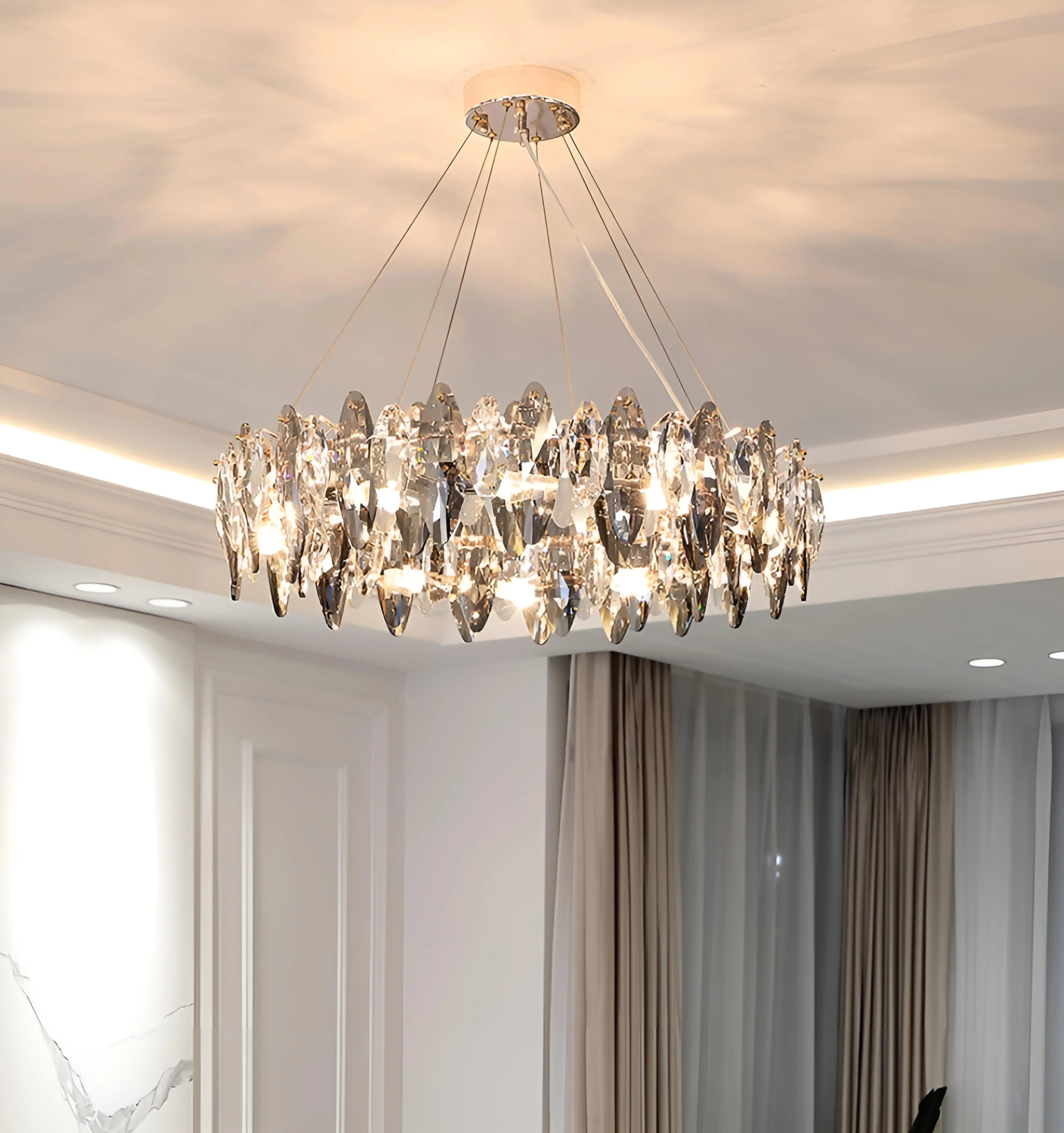 Jonas Crystal Chandelier