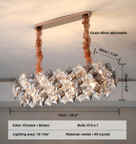 Jonas Scale Crystal Chandelier
