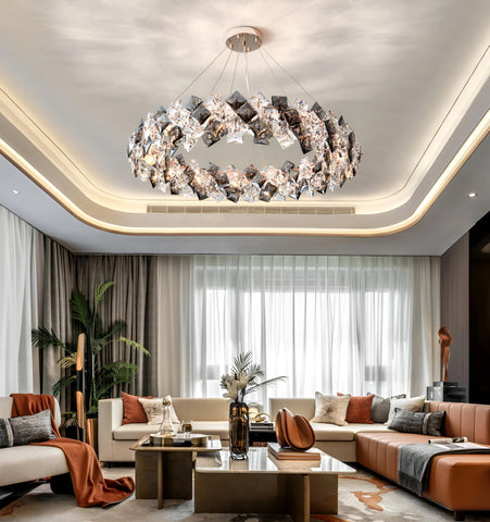 Jonas Scale Crystal Chandelier