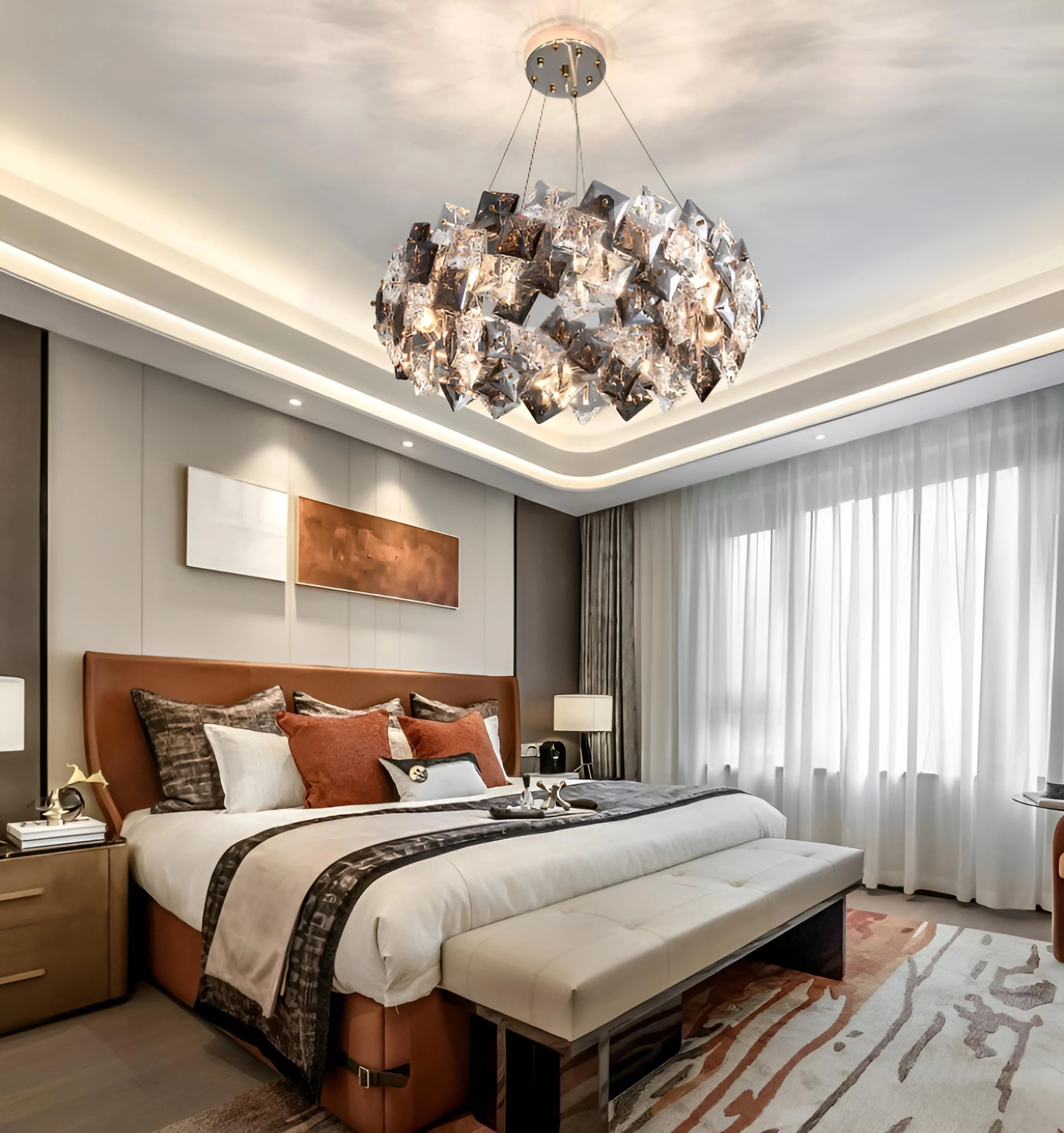 Jonas Scale Crystal Chandelier