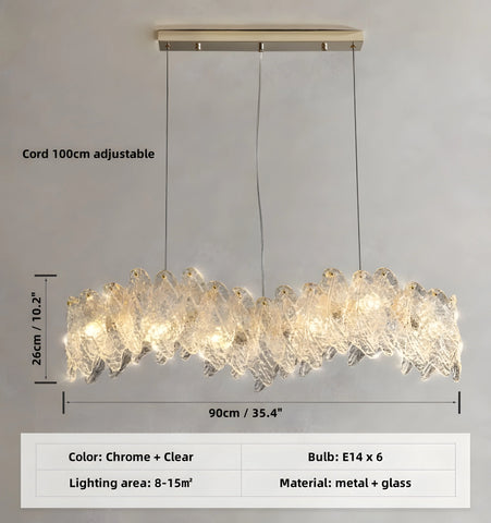 Leaf Vein Chandelier