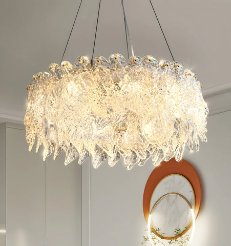 Leaf Vein Chandelier