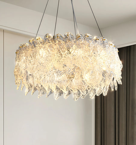 Leaf Vein Chandelier