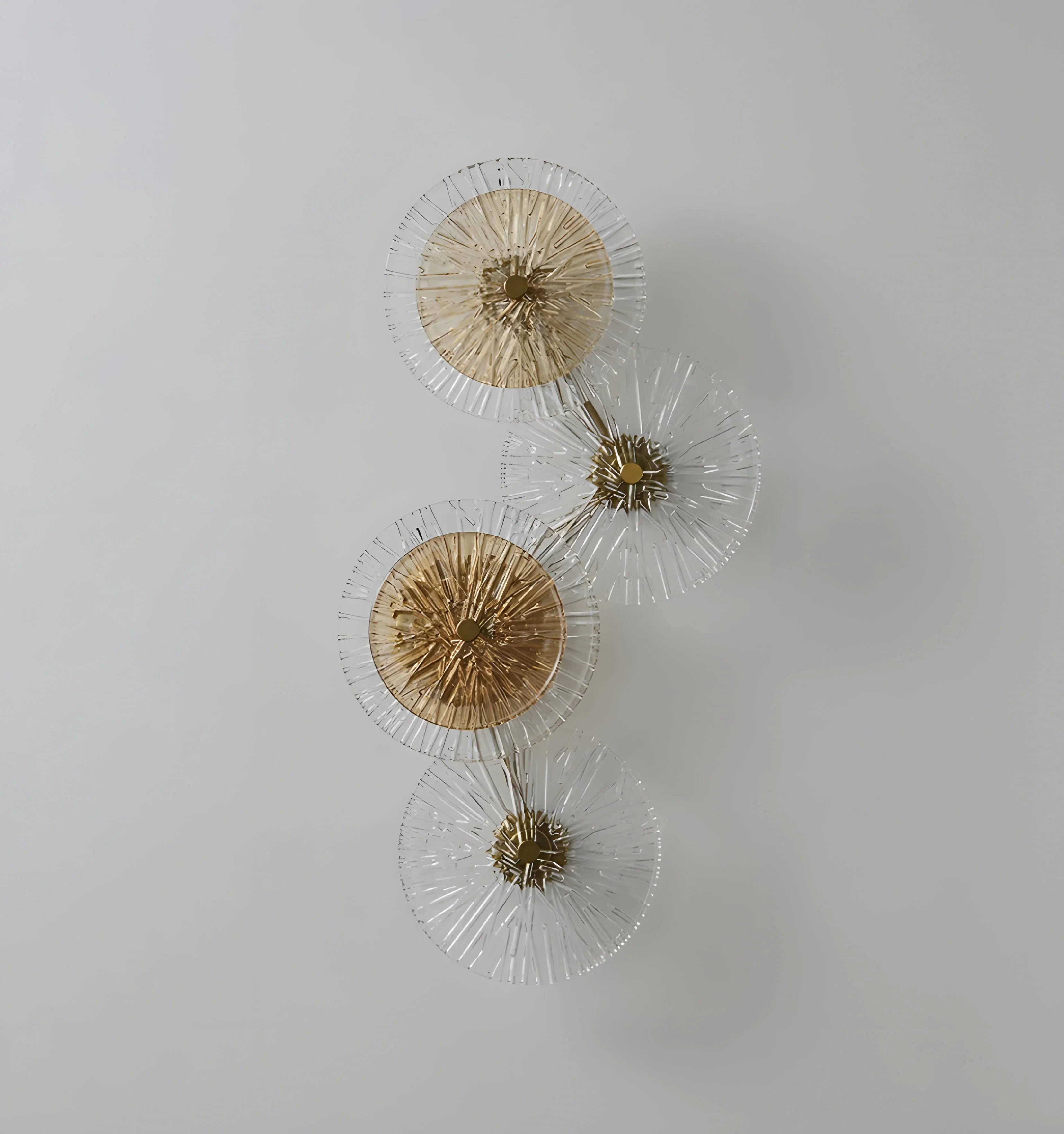 Lotus Leaf Glass Wall Lamp