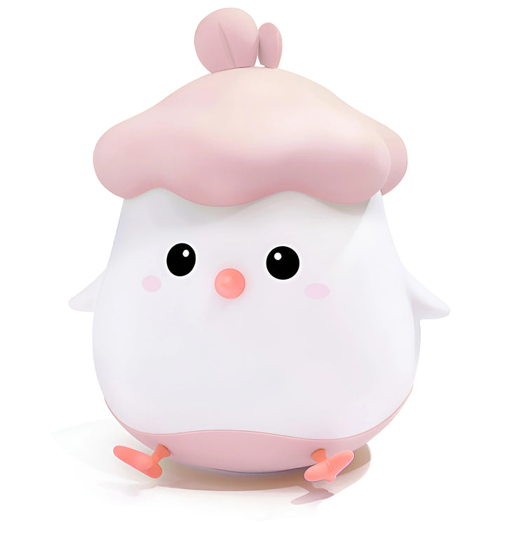 VEGETABLE CHICKEN NIGHT LIGHT - Pink