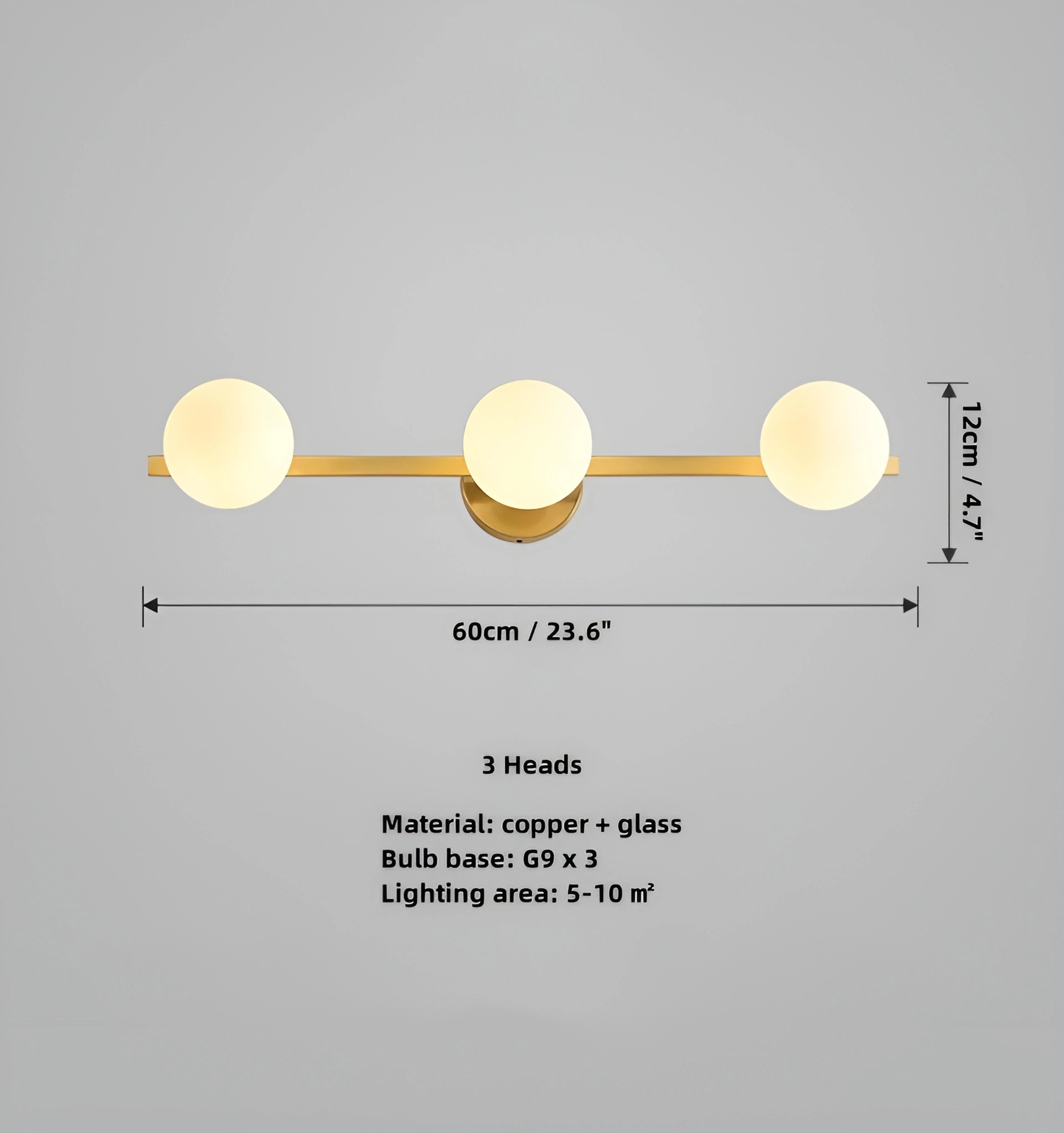 Nordic Bubble Vanity Light