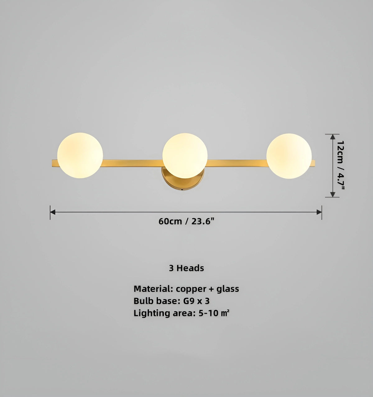 Nordic Bubble Vanity Light