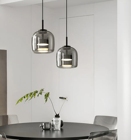 Nordic Glass Apple Pendant Light