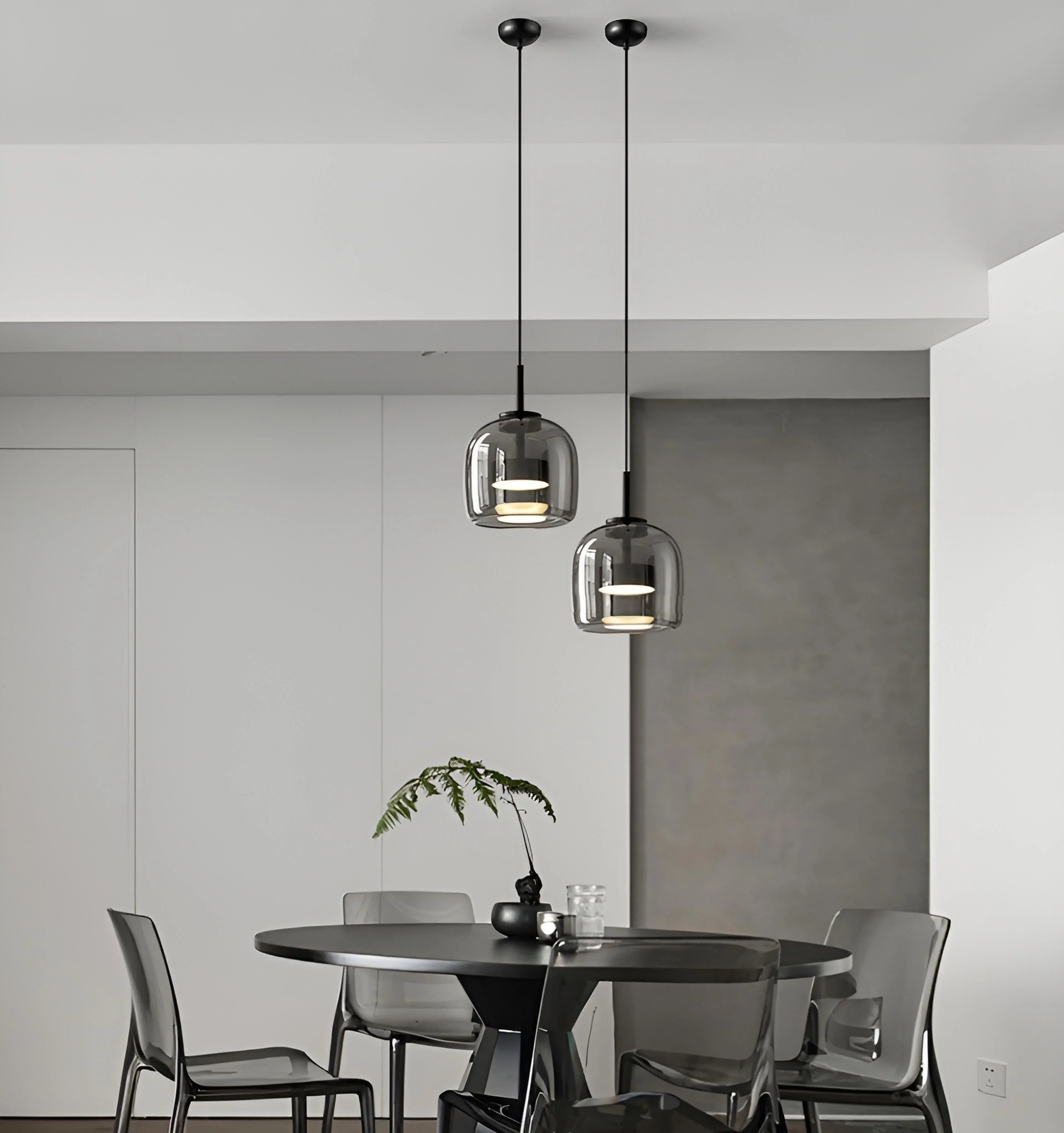 Nordic Glass Apple Pendant Light