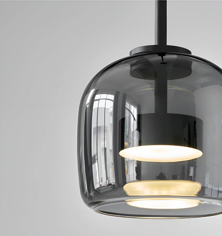 Nordic Glass Apple Pendant Light