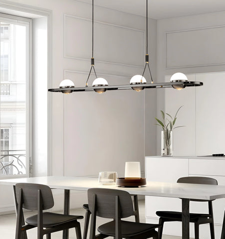Nordic Planet Linear Chandelier
