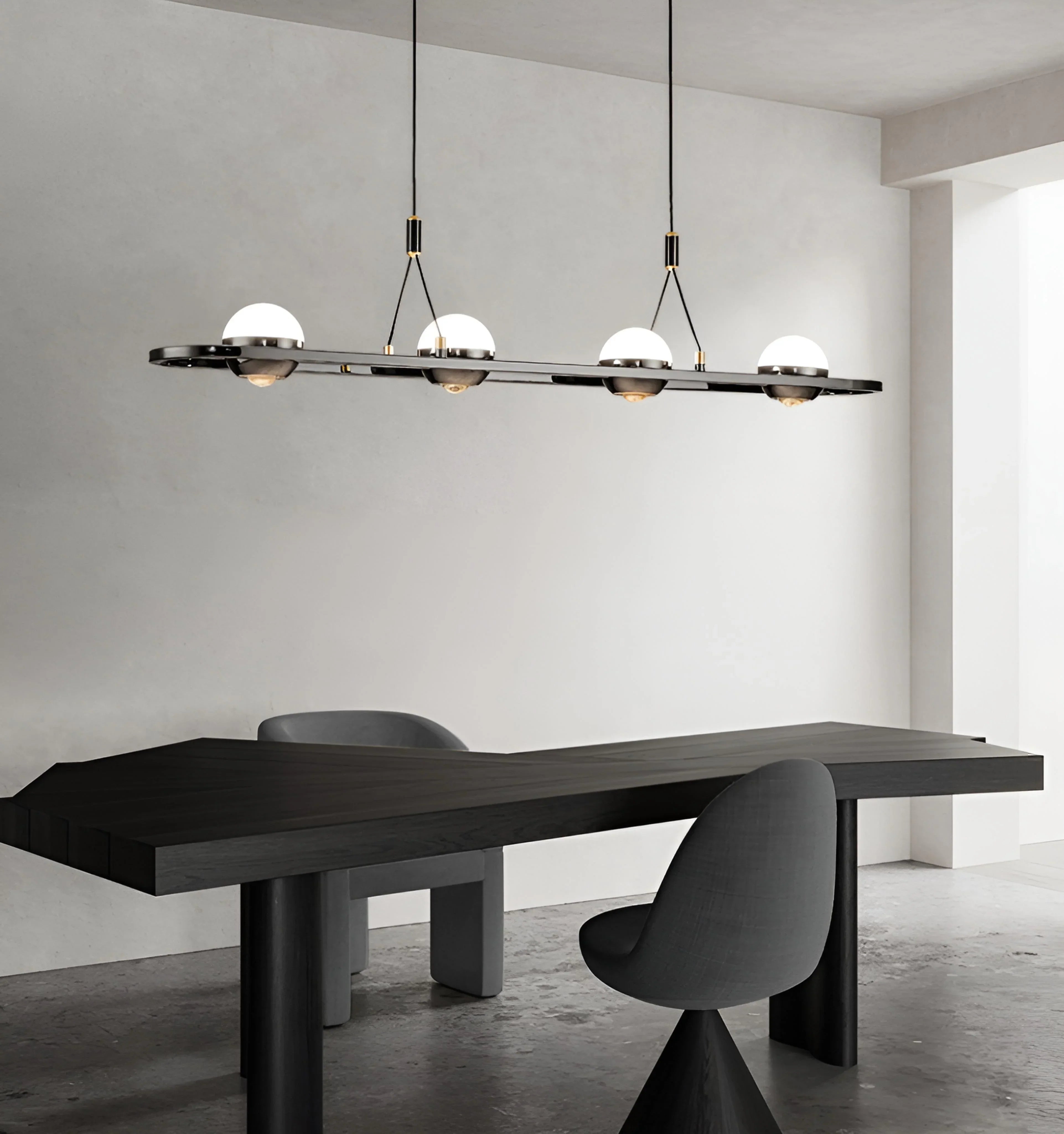Nordic Planet Linear Chandelier