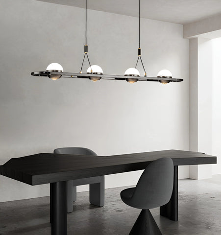 Nordic Planet Linear Chandelier