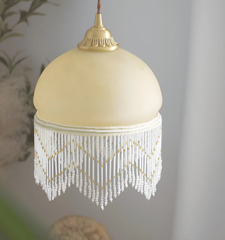 VINTAGE TASSEL PENDANT / WALL LAMP