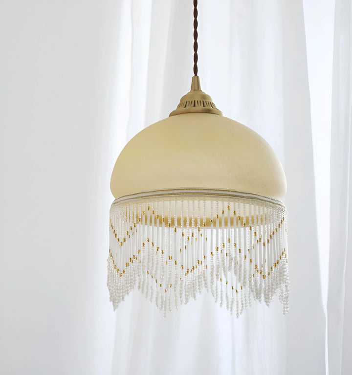 VINTAGE TASSEL PENDANT / WALL LAMP