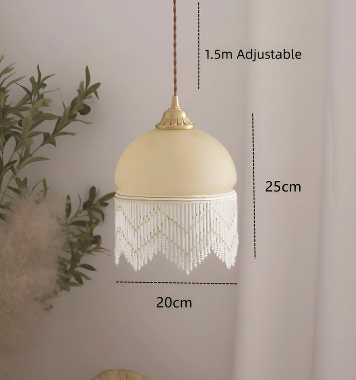 VINTAGE TASSEL PENDANT LIGHT