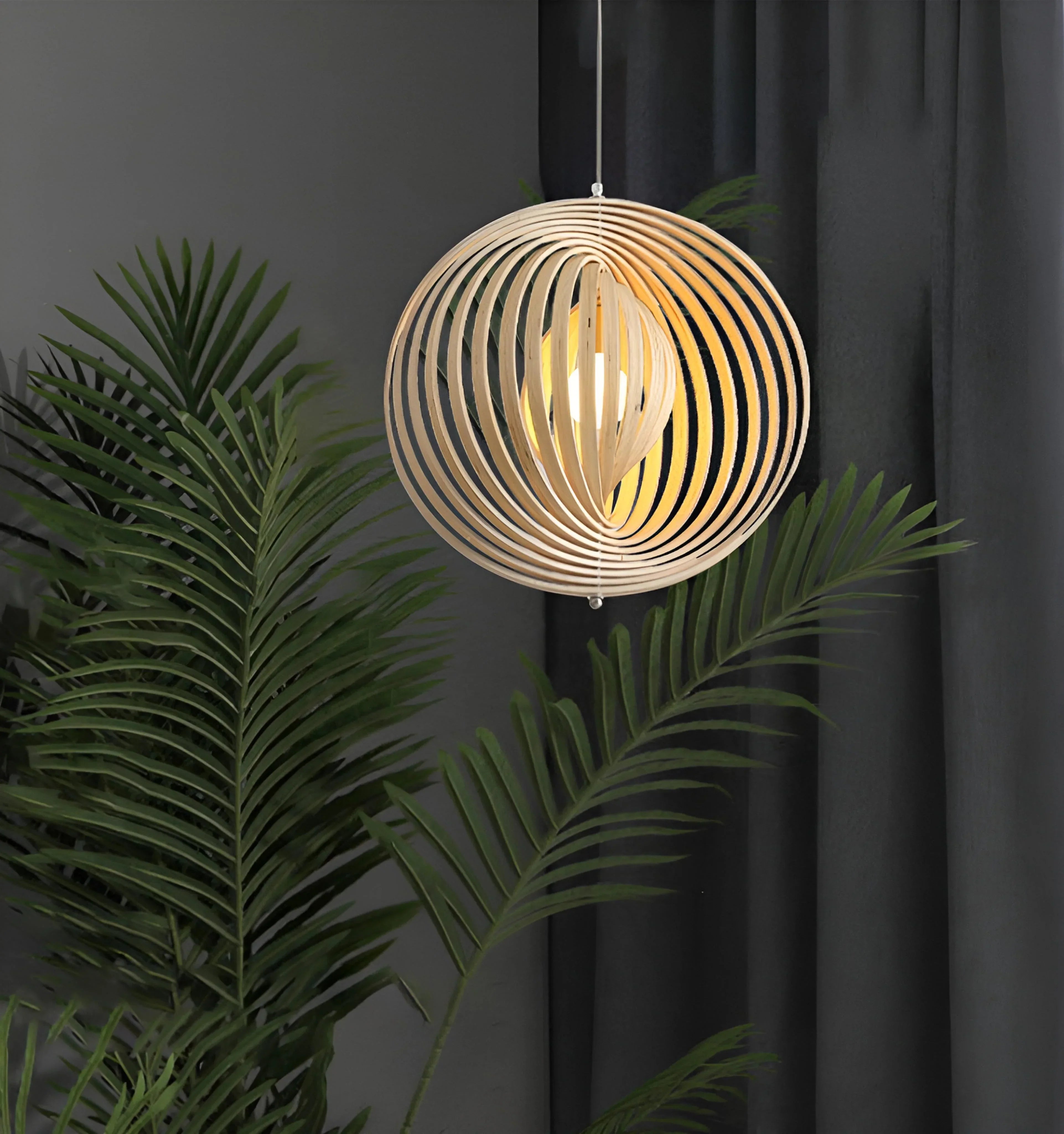Ring Moon Pendant Light