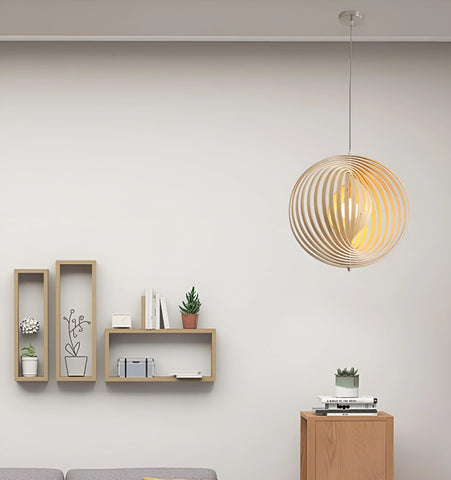 Ring Moon Pendant Light